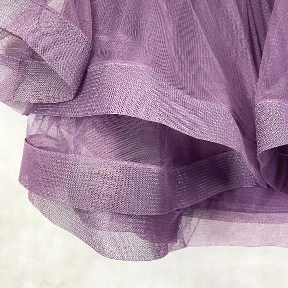 Say Yes To The Dress Mesh Skirt Juniors 11 Fairycore Whimsigoth Bling Tutu Glam - Picture 2 of 8